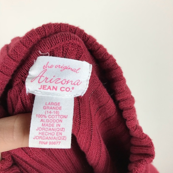 Red turtleneck sweater!! - Picture 7 of 8